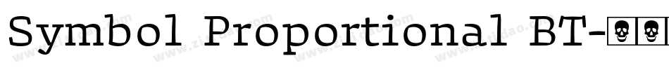 Symbol Proportional BT字体转换
